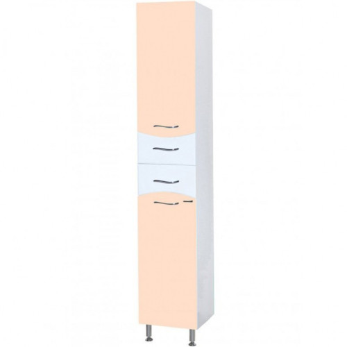 Шкаф пенал Bellezza Мари 35 с бельевой корзиной