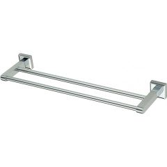 Держатель для полотенец прямой (2-ой) 50 см Savol S-509548 хром