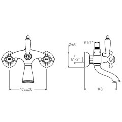 Смеситель Gattoni Vivaldi 12006