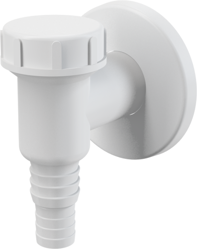 Сифон для стиральной машины Alcadrain наружный, белый (APS2)