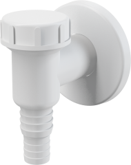 Сифон для стиральной машины Alcadrain наружный, белый (APS2)