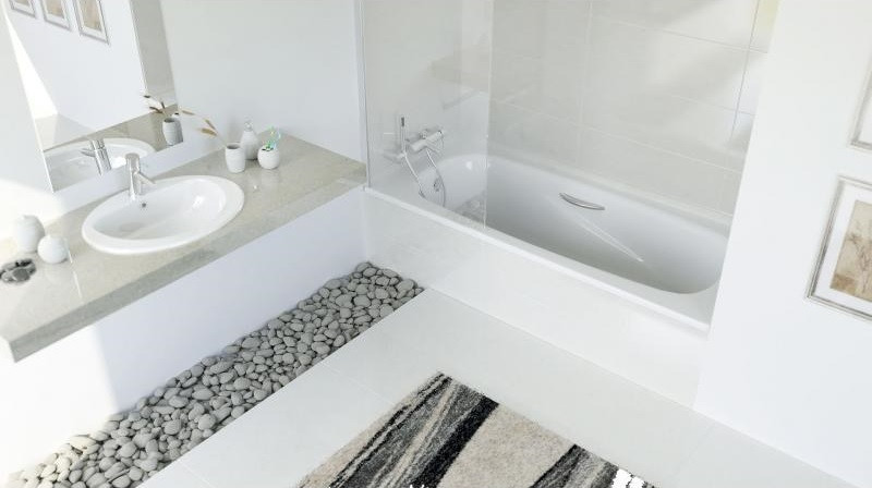 Ванна стальная BLB UNIVERSAL HG 150х70, белая, с отверстиями для ручек