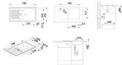 Кухонная мойка Blanco Flex mini