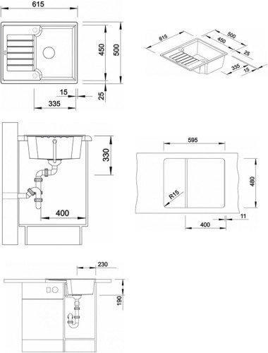 Кухонная мойка Blanco Zia 40S