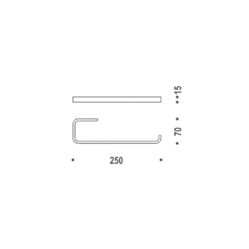 Полотенцедержатель Colombo Design Time W4212.000