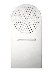 AQG, консольная душевая головка FLOWR2 50x25 см, 2 режима: дождь и каскад, цвет хром