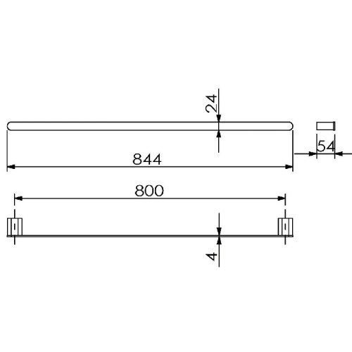 Полотенцедержатель Langberger Lugano 24001C