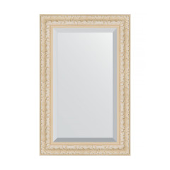 Зеркало настенное с фацетом EVOFORM в багетной раме старый гипс, 55х85 см, BY 1232