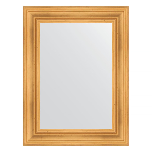 Зеркало настенное EVOFORM в багетной раме травленое золото, 62х82 см, BY 3059