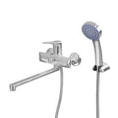 Смеситель одноручный для ванны с поворотным изливом RUSH Jawa (JA0735-51)