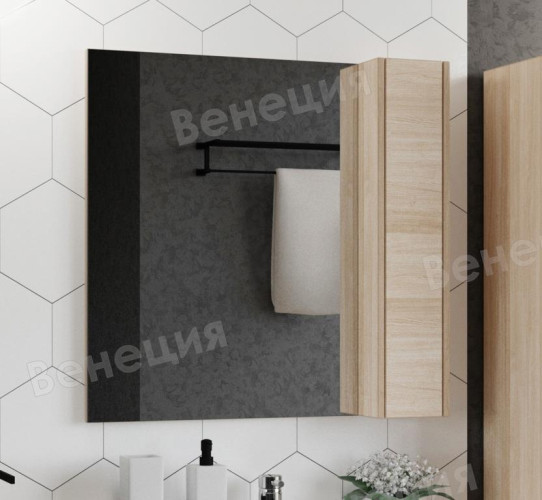 Зеркало-шкаф Венеция Canada 80 дуб сонома