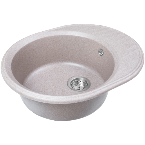 Кухонная мойка Formastone FostoGran FG Ирена, овальная с крылом, латте