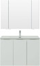 Мебель для ванной Aquanet Алвита New 100 3 дверцы, белый матовый