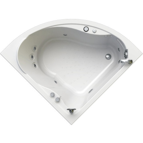 Акриловая ванна Vannesa Альтея 125x125 с гидромассажем