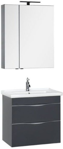 Мебель для ванной Aquanet Эвора 70 серый антрацит