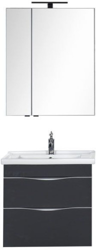 Мебель для ванной Aquanet Эвора 70 серый антрацит