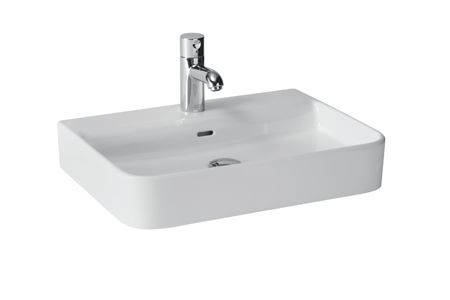 Neroceramica, раковина Rim 55х40хh10, цвет белый