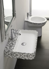 Neroceramica, раковина Rim 55х40хh10, цвет белый