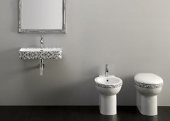 Neroceramica, раковина Rim 55х40хh10, цвет белый