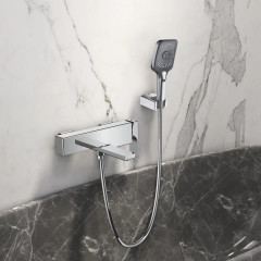 Смеситель для ванны Rose R1002, хром