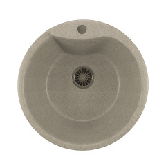 Мойка из искусственного мрамора MIXLINE ML-GM12 48x48 (525077)