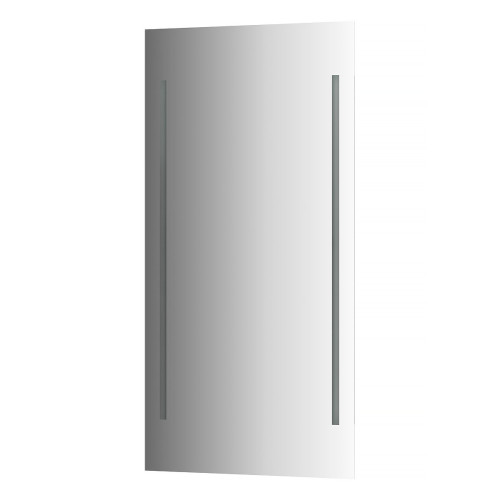 Зеркало настенное с 2-мя встроенными LED-светильниками Ledline EVOFORM 60х120 см, BY 2124