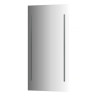 Зеркало настенное с 2-мя встроенными LED-светильниками Ledline EVOFORM 60х120 см, BY 2124