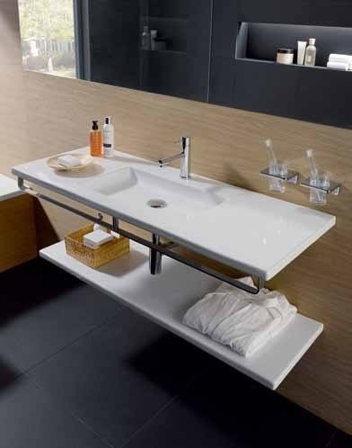 Держатель полотенца под раковину на 180 см Laufen Living (3.8143.5.004.000.1)