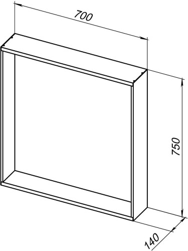 Зеркало Allen Brau Reality 1.32017.02 70 серебро браш