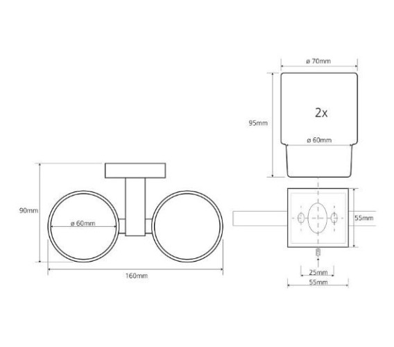 Держатель Bemeta Beta 132110022