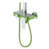 Душевая система D&K Berlin DA1433712A02, хром/зеленый