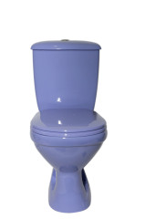Унитаз-компакт Суперкомпакт сиреневый А Стандарт, сиденье полипропилен (44935130422)