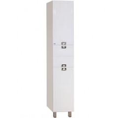 Шкаф пенал Bellezza Миа 35 с бельевой корзиной