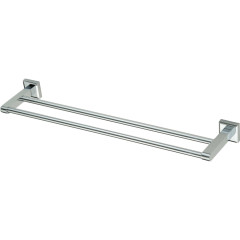 Держатель для полотенец прямой (2-ой) 60 см Savol S-609548 хром