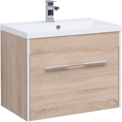 Тумба под раковину Aquanet Августа 75 дуб сонома