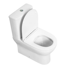 Чаша напольного унитаза с сиденьем BelBagno ENERGIA BB8134CPR/SC