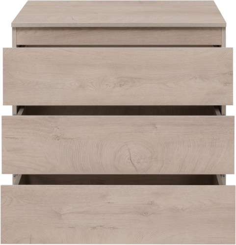 Комод Aquanet Сканди 800x480 Дуб эдгрейн (3 ящика)