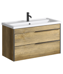 Подвесная тумба 100 см Aqwella FRG0110DB