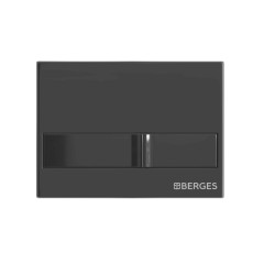 Инсталляция BERGES для скрытого монтажа NOVUM L6 с кнопкой черный глянец