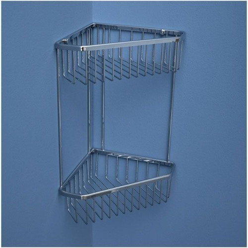 Полочка Aquanet 8191 (30 см, двойная, угловая)