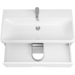 Тумба под раковину Aquaton Оливия 90 подвесная, цвет белый матовый (1A254401OL010)