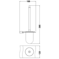 Ершик для унитаза Schein Swing 327