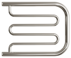 Полотенцесушитель водяной Двин форма фокстрот 50х60, цвет Хром (4627086038954)