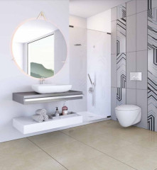 Унитаз подвесной beWash Helenen с сиденьем микролифт белый глянец 69303201 + EVKK690501054