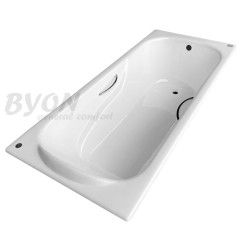 Ванна чугунная Byon Christa 180x85 с ручками и ножками