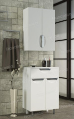 Шкаф навесной Francesca Доминго 50 белый (2 створки)