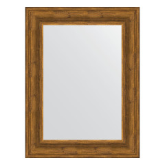 Зеркало настенное EVOFORM в багетной раме травленая бронза, 62х82 см, BY 3061