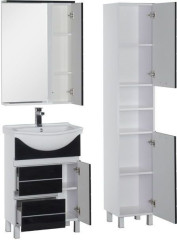 Мебель для ванной Aquanet Доминика 60 черный