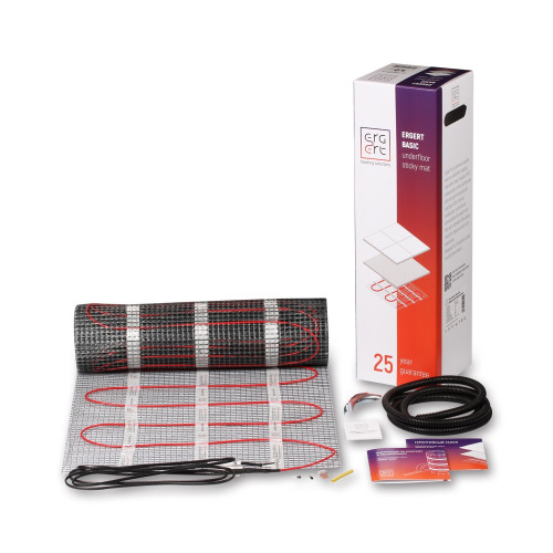 Нагревательный мат Ergert BASIC-200 800 Вт, 4 кв.м.