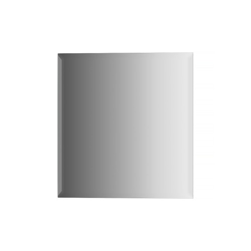 Зеркальная плитка с фацетом 10 мм квадрат 25х25 см; серебро Refractive EVOFORM BY 1504